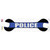 Police Thin Blue Line Wholesale Novelty Wrench Sticker Decal