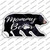 Mommy Paw Wholesale Novelty Bear Sticker Decal