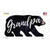 Grandpa Wholesale Novelty Bear Sticker Decal