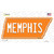 Memphis Wholesale Novelty Tennessee Shape Sticker Decal