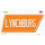 Lynchburg Wholesale Novelty Tennessee Shape Sticker Decal