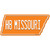 H8 Missouri Wholesale Novelty Tennessee Shape Sticker Decal