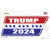 Trump 2024 Stripes Wholesale Novelty Tennessee Shape Sticker Decal