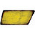 Yellow Solid Wholesale Novelty Rusty Tennessee Shape Sticker Decal