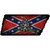 Confederate Dont Tread Wholesale Novelty Rusty Tennessee Shape Sticker Decal