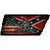 American Confederate Dont Tread Wholesale Novelty Rusty Tennessee Shape Sticker Decal