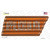 Appalachian Mtn Wholesale Novelty Corrugated Tennessee Shape Sticker Decal
