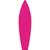 Pink Solid Wholesale Novelty Surfboard Sticker Decal