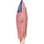 Painted American Flag Wholesale Novelty Surfboard Sticker Decal