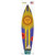 Sailboat With Sun And Yellow Stripes Wholesale Novelty Surfboard Sticker Decal