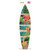 Surf With Flowers Wholesale Novelty Surfboard Sticker Decal