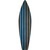 Blue And Black Striped Wholesale Novelty Surfboard Sticker Decal