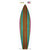 Red Green Blue And Purple Striped Wholesale Novelty Surfboard Sticker Decal