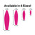 Jellyfish Pink Wholesale Novelty Surfboard Sticker Decal