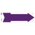 Purple Wholesale Novelty Arrow Sticker Decal