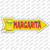 Margarita Wholesale Novelty Arrow Sticker Decal