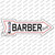 Barber Shop Wholesale Novelty Arrow Sticker Decal
