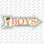 Boys Wholesale Novelty Arrow Sticker Decal