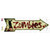 Zombies Wholesale Novelty Arrow Sticker Decal