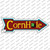 CornHole Wholesale Novelty Arrow Sticker Decal