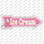 Ice Cream Wholesale Novelty Arrow Sticker Decal