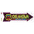 Oklahoma Neon Wholesale Novelty Arrow Sticker Decal