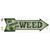 Just Weed Wholesale Novelty Arrow Sticker Decal