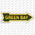 Green Bay Wholesale Novelty Arrow Sticker Decal