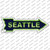 Seattle Wholesale Novelty Arrow Sticker Decal