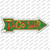 Taco Bar Wholesale Novelty Arrow Sticker Decal