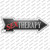 Sex Is My Therapy Wholesale Novelty Arrow Sticker Decal