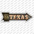 Texas Route 66 Bulb Letters Wholesale Novelty Arrow Sticker Decal