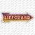 Lifeguard Bulb Letters Wholesale Novelty Arrow Sticker Decal