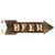 Beer Bulb Letters Wholesale Novelty Arrow Sticker Decal