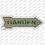 Garden On Corrugated Effect Wholesale Novelty Arrow Sticker Decal