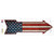 American Flag Corrugated Wholesale Novelty Arrow Sticker Decal