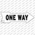 One Way Right Wholesale Novelty Arrow Sticker Decal