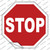 Stop Wholesale Novelty Octagon Sticker Decal