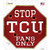 TCU Fans Only Wholesale Novelty Octagon Sticker Decal