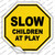 Slow Children at Play Wholesale Novelty Octagon Sticker Decal