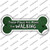 Paws Are For Walking Wholesale Novelty Bone Sticker Decal