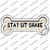 Stay Sit Shake Wholesale Novelty Bone Sticker Decal