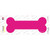 Pink Solid Wholesale Novelty Bone Sticker Decal