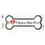 I Love Chinese Sharpeis Wholesale Novelty Bone Sticker Decal