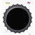 Black Wholesale Novelty Bottle Cap Sticker Decal