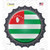 Abkhazia Country Wholesale Novelty Bottle Cap Sticker Decal
