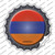 Armenia Wholesale Novelty Bottle Cap Sticker Decal