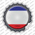 Crimea Country Wholesale Novelty Bottle Cap Sticker Decal