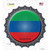 Daghestan Country Wholesale Novelty Bottle Cap Sticker Decal