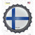 Finland Country Wholesale Novelty Bottle Cap Sticker Decal